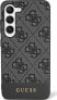 Guess Etui Guess GUHCS24SG4GLGR Samsung Galaxy S24 hardcase 4G Stripe Collection czarny/black