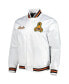 ფოტო #3 პროდუქტის Men's White San Jose Earthquakes City Full-Snap Satin Jacket