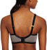 Natori 178384 Womens High-Impact Convertible Sports Bra Gray/Black Size 34D