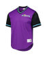 Фото #2 товара Men's Purple Seattle Sounders FC Mesh V-Neck T-shirt