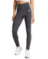 Фото #1 товара Брюки спортивные Adidas Essentials 3-Stripe Animal-Print 7/8 для женщин
