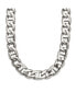 ფოტო #1 პროდუქტის Stainless Steel Polished 24 inch Link Necklace