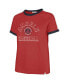 Фото #2 товара Women's Red Distressed Los Angeles Angels City Connect Sweet Heat Peyton T-shirt