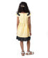 Фото #3 товара Платье для малышей Rare Editions с рукавами на завязках и с рисунком на плечах