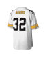 ფოტო #4 პროდუქტის Men's Franco Harris White Pittsburgh Steelers Legacy Replica Jersey