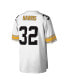 Фото #4 товара Men's Franco Harris White Pittsburgh Steelers Legacy Replica Jersey