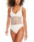 ფოტო #1 პროდუქტის Women's Mesh High-Leg One-Piece Swimsuit