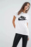 Essantial Icon Futura Standart Kesim Beyaz Kadın Spor Tişört