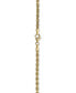 Фото #3 товара Macy's diamond Rope Chain 18" Necklace in 10k Gold