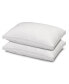Gusseted Soft Plush Down Alternative Stomach Sleeper Pillow, King - Set of 4