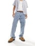 Фото #1 товара Levi's Workwear 568 stay loose carpenter jeans in light blue