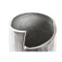 Vase DKD Home Decor 15 x 13 x 31 cm Face Silver Aluminium Modern