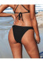 Фото #2 товара Women's Bikini Bottom High Cut Mid Waist Cheeky Bathing Suit