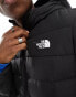 The North Face Aconcagua 3 hooded down puffer jacket in black