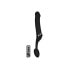 Vibrating Bendable Strap-On - Size L, 34 cm