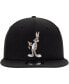 Фото #3 товара Men's Bugs Bunny Black Looney Tunes 9FIFTY Snapback Hat