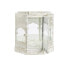 Фото #5 товара Фонарь DKD Home Decor 2 штук Белый Позолоченный Металл Стеклянный Араб Отделка состаренная 30 x 30 x 71 cm (2 штук)