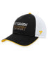 Фото #2 товара Men's Black Pittsburgh Penguins Authentic Pro Rink Trucker Adjustable Hat