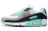 Кроссовки женские Nike Air Max 90 OG CD0490-104 - серо-голубые 36.5 - фото #2