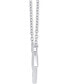 ფოტო #3 პროდუქტის Diamond Elsa Snowflake Pendant Necklace (1/10 ct. t.w.) in Sterling Silver, 16" + 2" extender