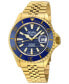 Men's Chambers Swiss Automatic Gold-Tone Stainless Steel Watch 43mm