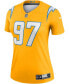 Women's Joey Bosa Gold-Tone Los Angeles Chargers Inverted Legend Jersey