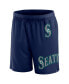 Фото #3 товара Men's Navy Seattle Mariners Clincher Mesh Shorts