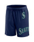 Men's Navy Seattle Mariners Clincher Mesh Shorts