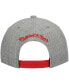 Фото #5 товара Men's Heathered Gray Atlanta Hawks 2.0 Snapback Hat