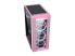 Фото #9 товара DIYPC Rainbow Flash F4 Pink ATX Mid Tower Computer PC Case w/ 4x120mm LED Fans