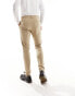 ASOS DESIGN skinny suit trouser in neutral