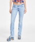 ფოტო #1 პროდუქტის Women's Hermosa Flap-Pocket Low-Rise Jeans