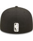 Фото #5 товара Men's Black San Antonio Spurs 5x NBA Finals Champions Pop Sweat 59FIFTY Fitted Hat