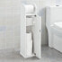 Фото #4 товара Аксессуары для бани и ванной SoBuy Туалетный шкаф Toilettenrollenhalter FRG135-W