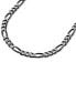 ფოტო #4 პროდუქტის Figaro Link 22" Chain Necklace in Black Ruthenium-Plated Sterling Silver, Created for Macy's