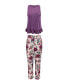 Plus Size Aerys Pajama Tank & Pants Set