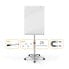 NOBO Moving Glass Conference Whiteboard With Easel