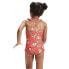 SPEEDO Digital Frill Thinstrap Swimsuit