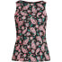 Women's Chlorine Resistant High Neck UPF 50 Modest Tankini Swimsuit Top