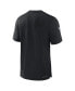 Фото #2 товара Men's Black Baltimore Ravens 2023 Sideline Performance T-shirt