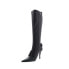 Фото #4 товара Diesel D-Venus WB Y03039-P1993-T8013 Womens Black Leather Knee High Boots 7