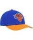 Фото #3 товара Men's Blue, Orange New York Knicks MVP Team Two-Tone 2.0 Stretch-Snapback Hat