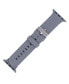Фото #1 товара Ремешок для часов WITHit Силиконовый серый с компатибельностью с Apple Watch 38/40/41 мм