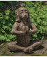 Yoga Dog Garden Statue