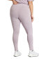 Фото #9 товара Women's Linear-Logo Full Length Leggings, XS-4X