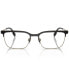 ფოტო #2 პროდუქტის Men's Square Eyeglasses, BE1375 56