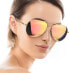 Фото #2 товара Женские солнцезащитные очки-авиаторы SODQW, зеркальные, поляризованные, модные, очки-авиаторы для вождения, рыбалки, золотая оправа, линза из розового золота