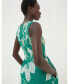 Фото #3 товара Платье женское FatFace Aria с текстурой листьев