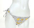 Фото #1 товара Rachel Pally Womens Swimwear Leaf Print Multi Color Bikini Bottom Size M