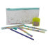 KAWANIMALS Pencil Case And Stationary Accesories Set